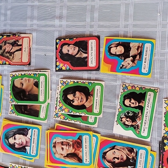 70 Charlie's Angels 1977 Stickers - Picture 12 of 15